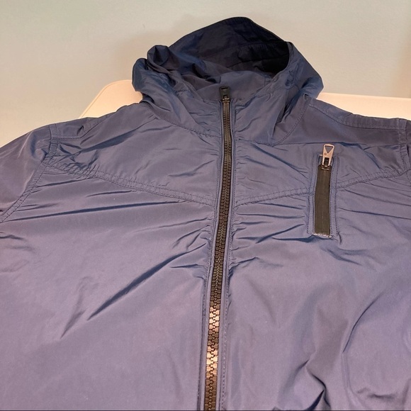 G-STAR RAW Sz M Overshirt  Raincoat Wind Breaker Hooded Jacket - Picture 10 of 13